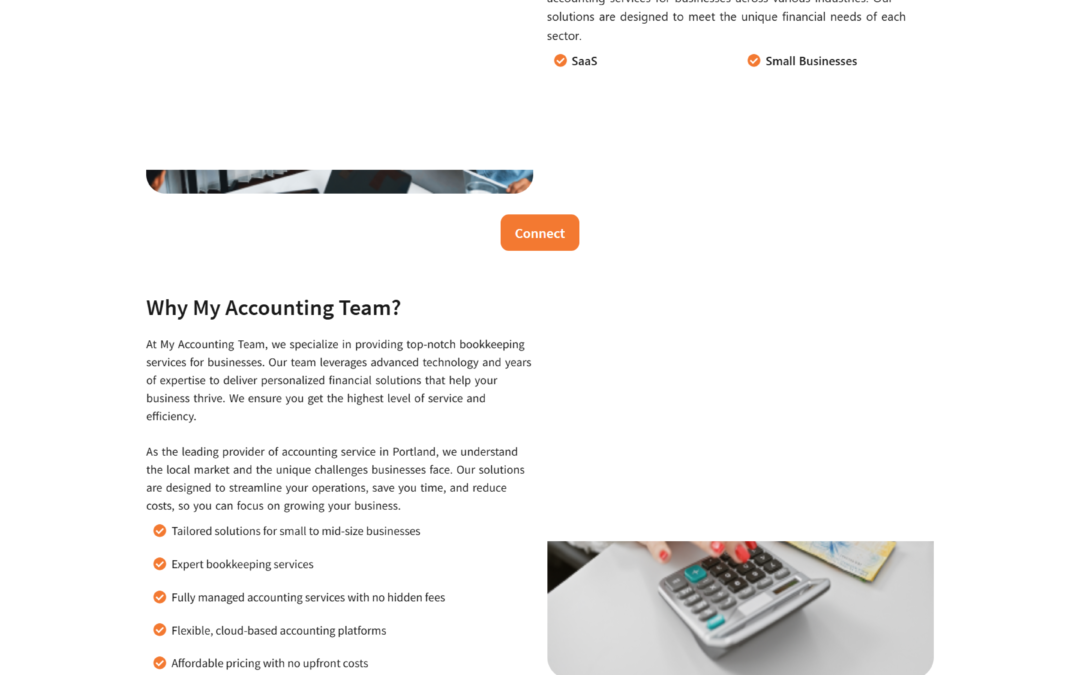 My Accounting Team, Eugene, Oregon