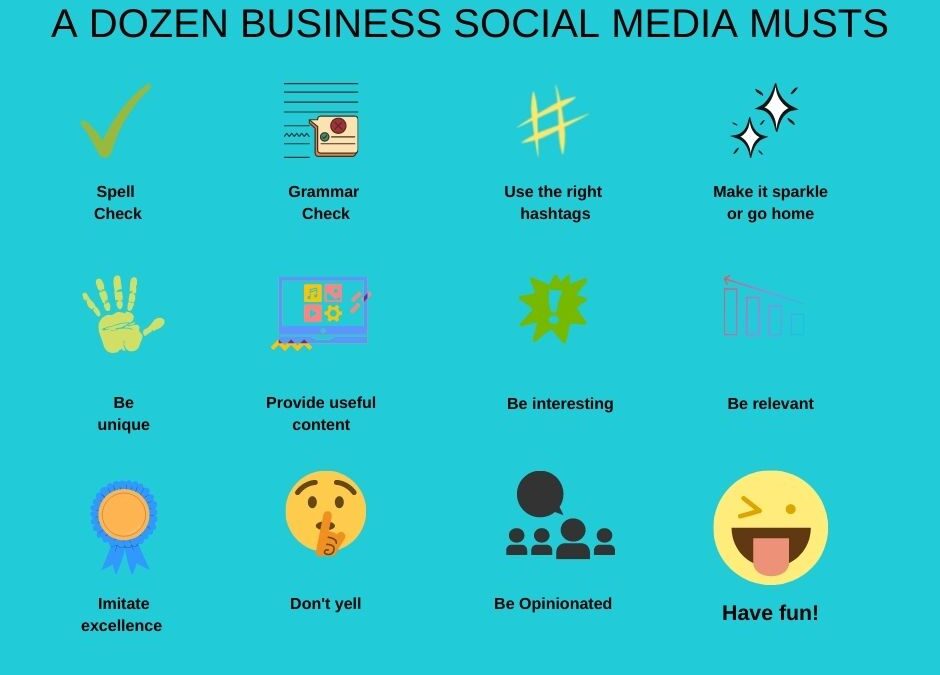 12 Social Media Tips