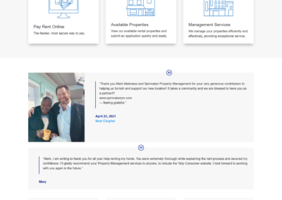 Spinnaker Property Management – Online Marketing